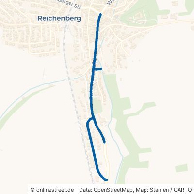 Bahnhofstraße Reichenberg 