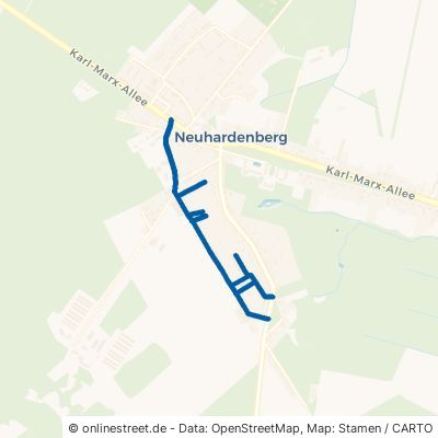 Friedrich-Engels-Straße Neuhardenberg 