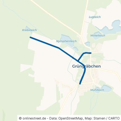 Grüner Weg Schwepnitz Grüngräbchen 