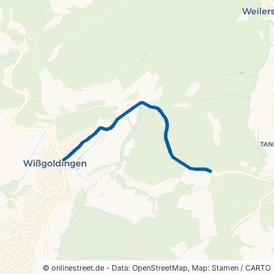 Tannweiler Weg Waldstetten Wißgoldingen 