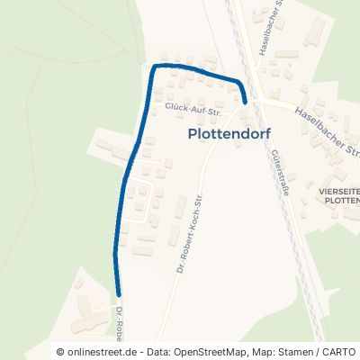 Forststraße Treben Plottendorf 