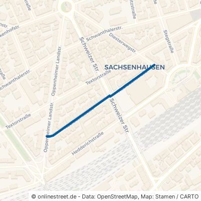 Kaulbachstraße Frankfurt am Main Sachsenhausen 