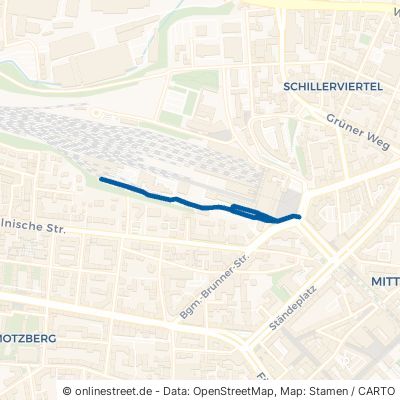 Franz-Ulrich-Straße Kassel Mitte 