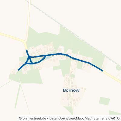 Bornower Dorfstraße Beeskow Bornow 