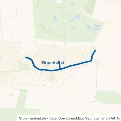 Hauptstraße Elmenhorst-Lichtenhagen Elmenhorst 