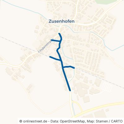 Nußbacher Straße Oberkirch Zusenhofen 