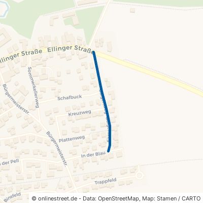 Galgenweg Ellingen Stopfenheim 