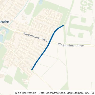 Schmaler Weg Euskirchen Flamersheim 