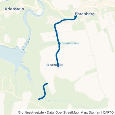 Lochmühlenstraße Kriebstein Ehrenberg 