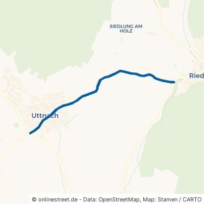 Uttnacher Straße Kandern Tannenkirch 