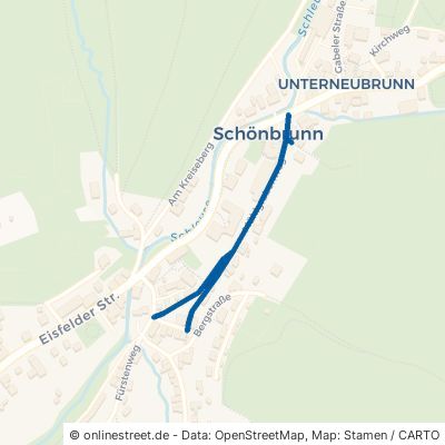 Mühlgrabenweg 98667 Schleusegrund Schönbrunn