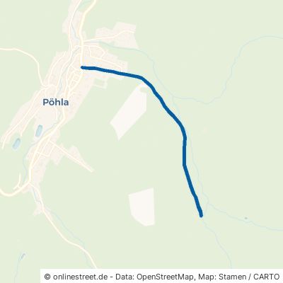 Bauernweg Schwarzenberg (Erzgebirge) Pöhla 