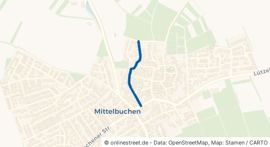 Planstraße Hanau Mittelbuchen Mittelbuchen