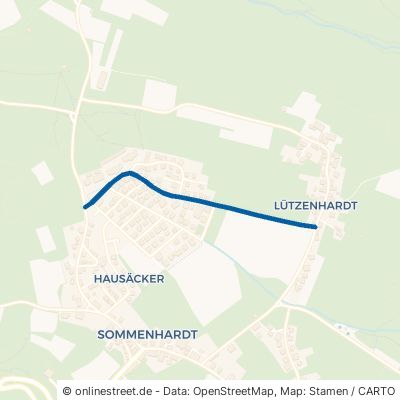 Silcherstraße Bad Teinach-Zavelstein Sommenhardt 
