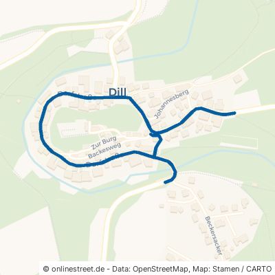 Dorfstraße Dill 