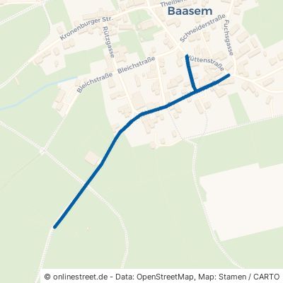 Höhenstraße Dahlem Baasem 