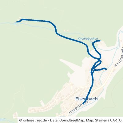 Wiesbachweg Eisenbach 
