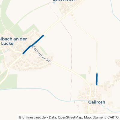 Leitsweiler Straße 91625 Schnelldorf Gailroth 