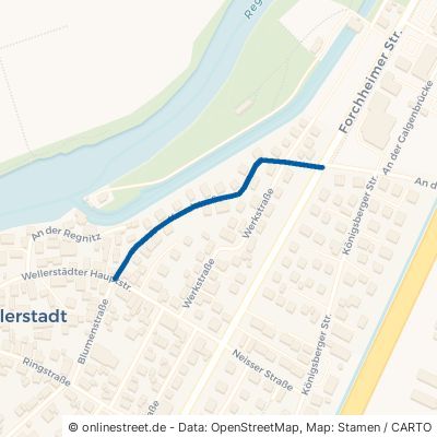 Kanalstraße Baiersdorf Wellerstadt 