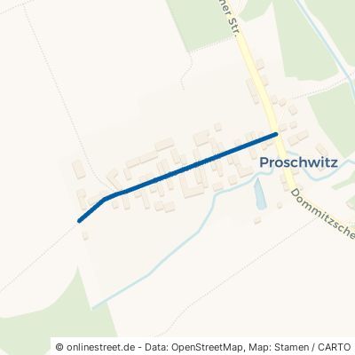 Straße Der Einheit Dommitzsch Proschwitz 