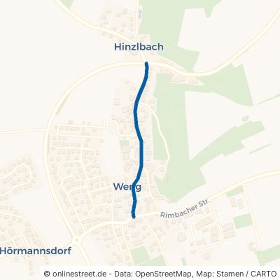 Hauptstraße Weng Hinzlbach 