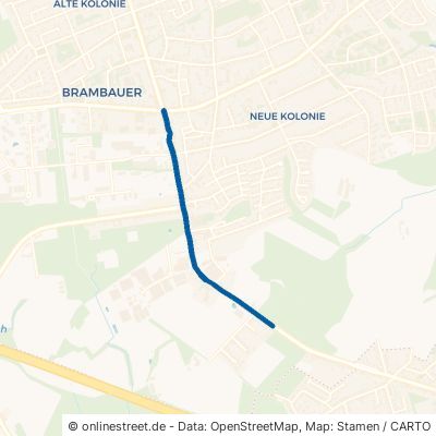 Brechtener Straße Lünen Brambauer 