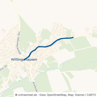 Merzhäuser Straße Willingshausen 