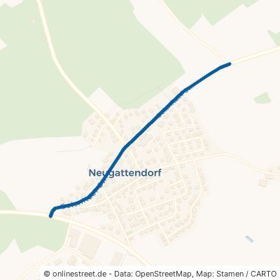 Oelsnitzer Str. Gattendorf Neugattendorf 