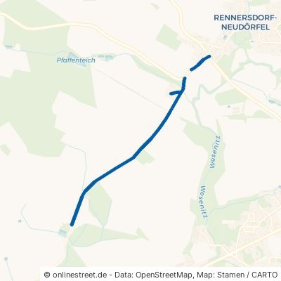 Helmsdorfer Straße Stolpen Rennersdorf-Neudörfel 