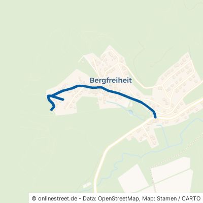 Kellerwaldstraße Bad Wildungen Bergfreiheit 