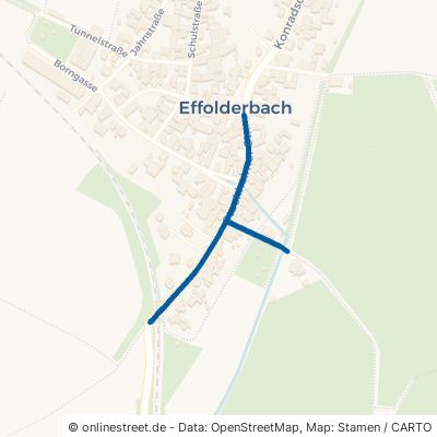 Stockheimer Straße Ortenberg Effolderbach 