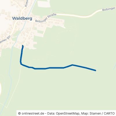 Rehsprungweg Bobingen Waldberg 