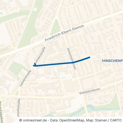 Hinschenfelder Straße Hamburg Wandsbek 