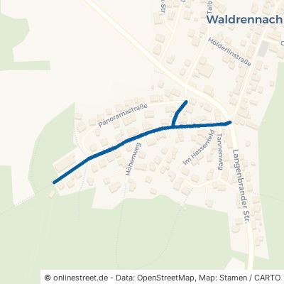 Höfener Straße Neuenbürg Waldrennach 