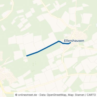 Saalenstraße Frankenau Ellershausen 