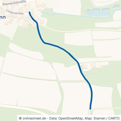Markertsgrüner Weg Oberaurach Fatschenbrunn 