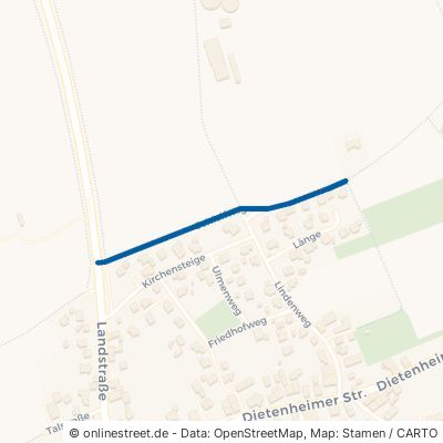 Schleifweg Schwendi Orsenhausen 