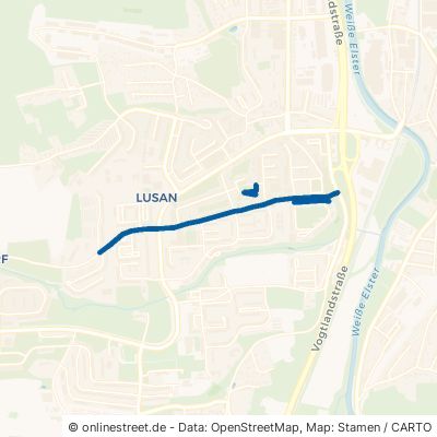 Zeulsdorfer Straße 07549 Gera Lusan 