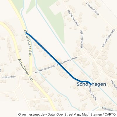 Schmachtstraße Uslar Schönhagen 