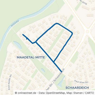 Max-Pechstein-Straße Wilhelmshaven Schaar 