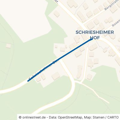 Schriesheimer Straße Wilhelmsfeld 