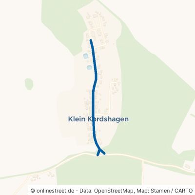 Klein Kordshagen-Dorfstraße Lüssow 