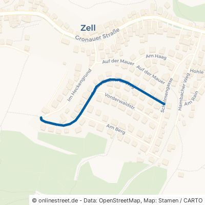 Schannenbacher Weg Bensheim Zell 