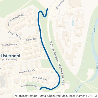 Dammweg Attendorn Neu-Listernohl 