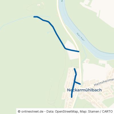 Ziegelhäldenweg Haßmersheim Neckarmühlbach 