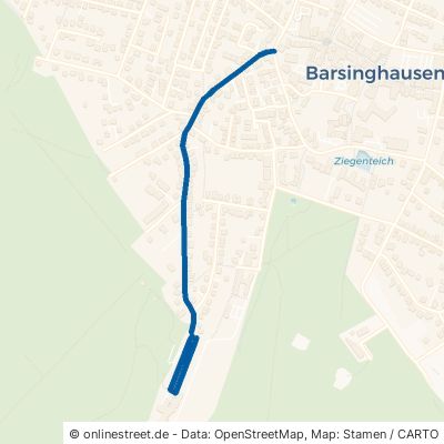 Bergstraße Barsinghausen 