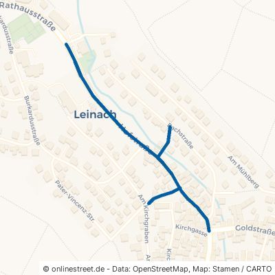 Hofstraße Leinach Unterleinach 