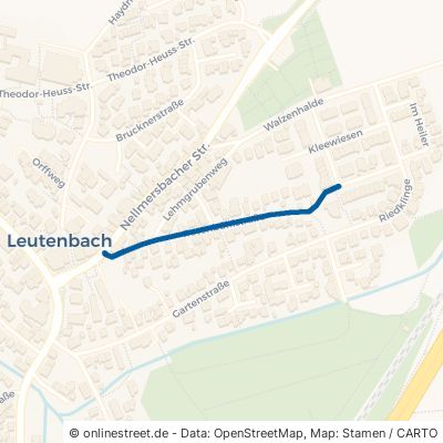 Rotenbühlstraße Leutenbach 