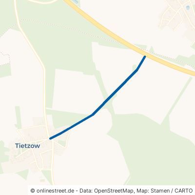 Alte Flatower Straße Nauen Tietzow 