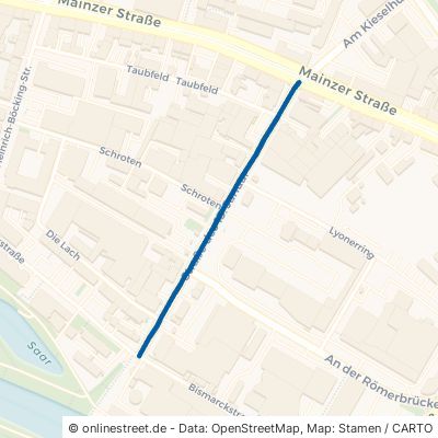 Straße des 13. Januar Saarbrücken St Johann 
